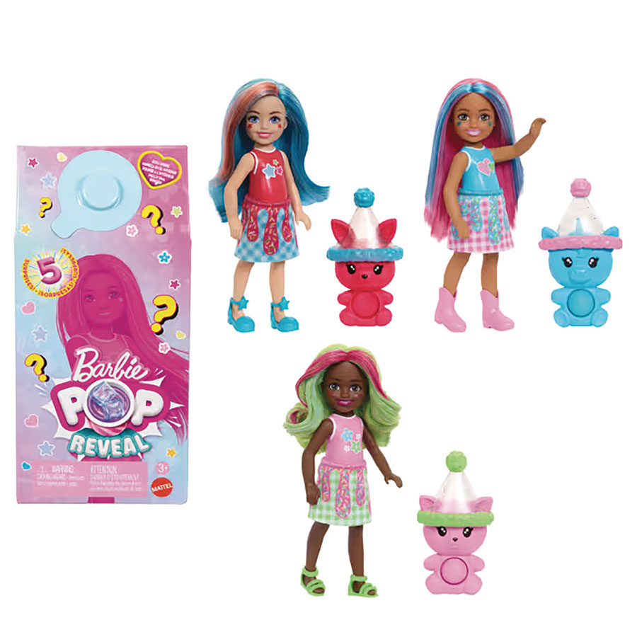 BARBIE POP REVEAL ANIMAL PARTY SER ASST (C: 1-1-2)