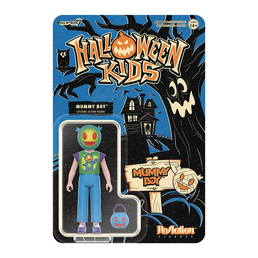 Halloween Kids ReAction Mummy Boy (Graphic Tee) Action Figure