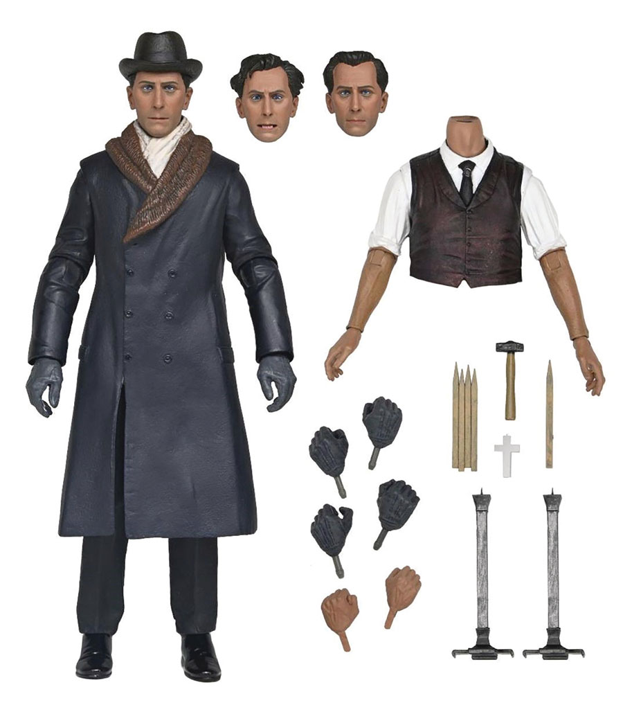 Hammer Films Horror Of Dracula (1958) Ultimate Van Helsing 7-Inch Action Figure
