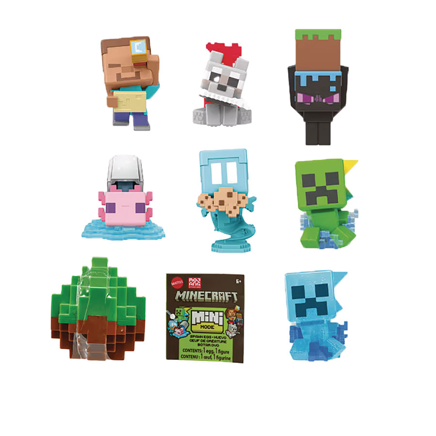 MINECRAFT MINI MODE SPAWN EGG ASST (C: 1-1-2)