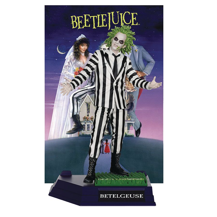 Movie Maniacs Beetlejuice Beetlejuice 6-Inch Posed Figure
