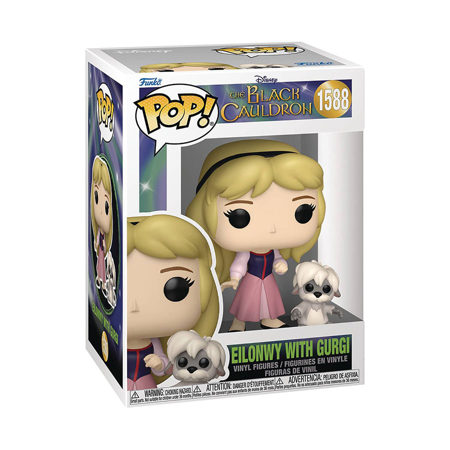 POP&Buddy The Black Cauldron Eilonwy With Gurgi Vinyl Figure