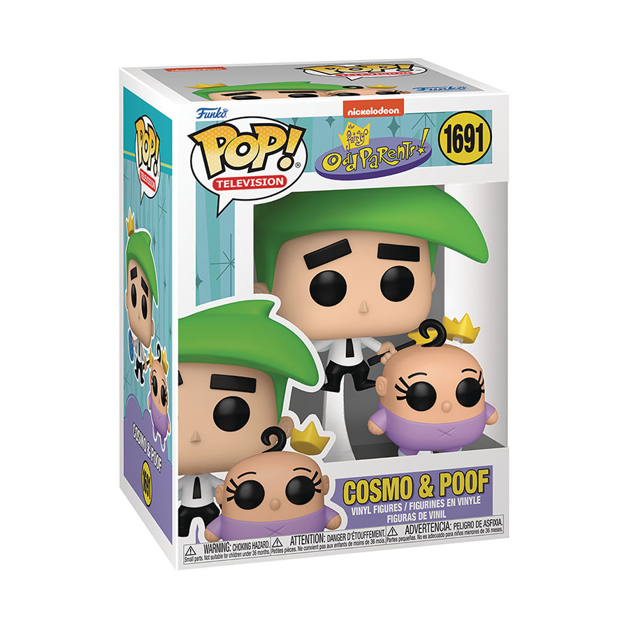 POP & Buddy Fairly Oddparents Cosmo & Poof Vinyl Figure