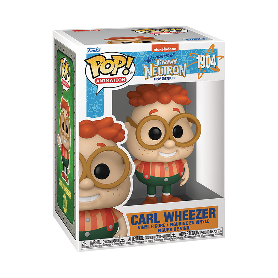 POP Animation Jimmy Neutron Carl Wheezer Vinyl Figure
