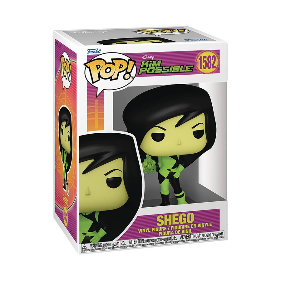 POP Disney Kim Possible Shego Vinyl Figure