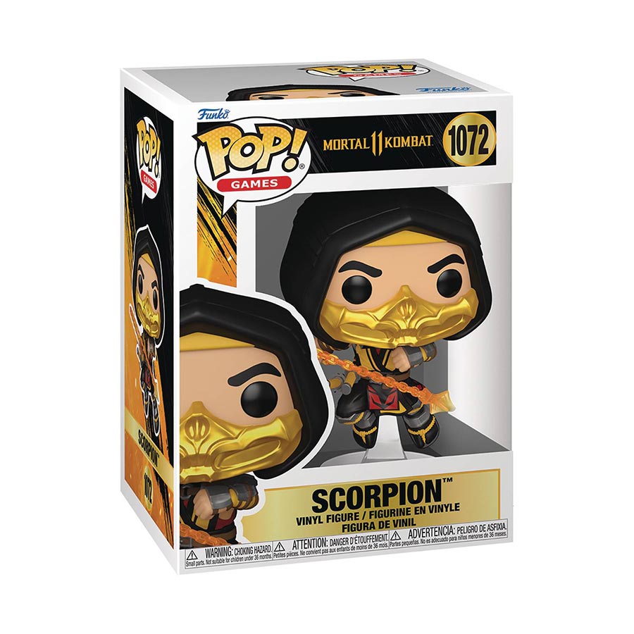 POP Games Mortal Kombat 11 Fatality Scorpion Vinyl Figure