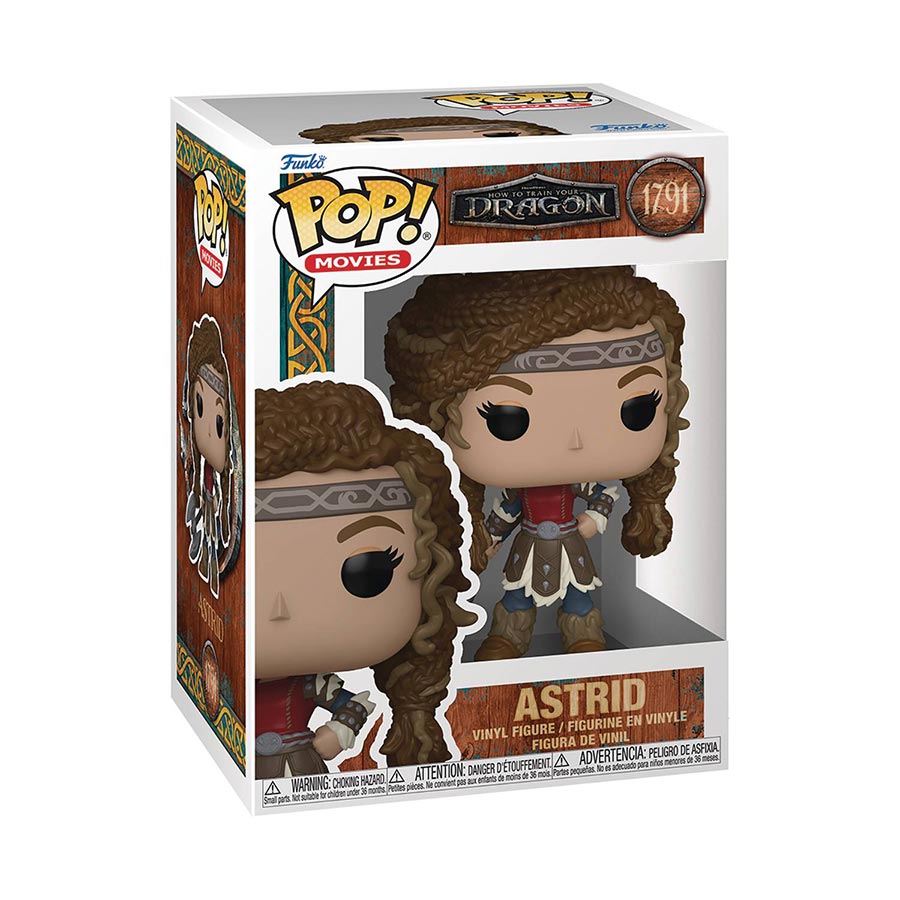 POP Movies How To Train Your Dragon (Live Action) Astrid With Axe Vinyl Figure