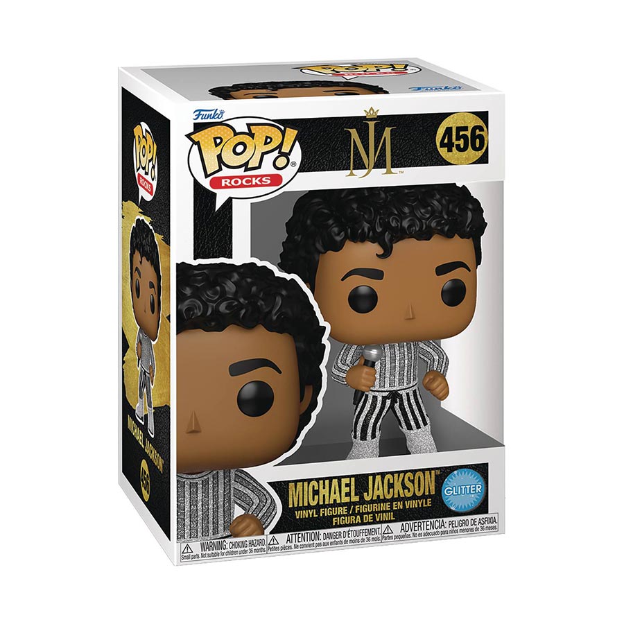 POP Rocks Michael Jackson Rock With You Glitter Vinyl Figure