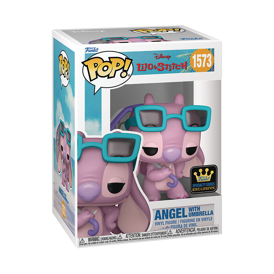 POP Specialty Series Disney Lilo & Stitch Angel Umbrella Vinyl Figure