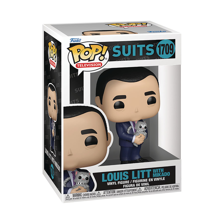 POP Television Suits Louis Litt Vinyl Figure