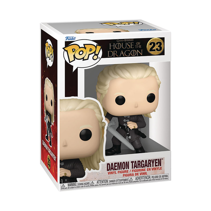 POP Television House Of The Dragon Daemon Targaryen Vinyl Figure
