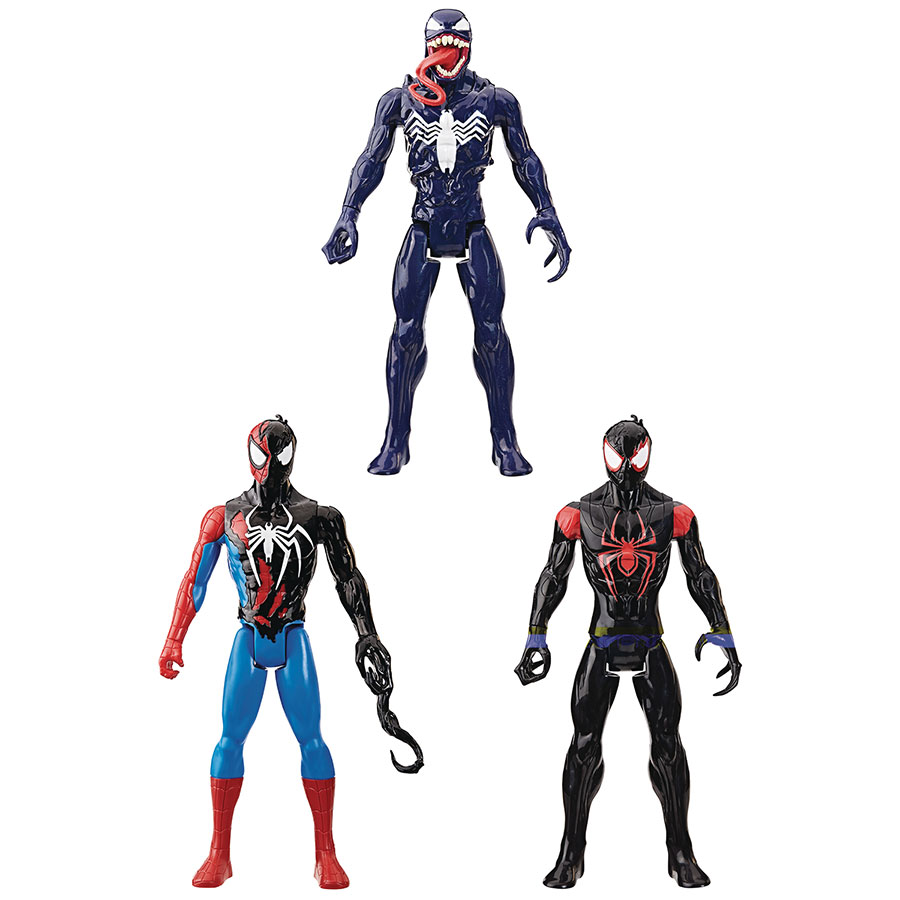 SPIDER-MAN VENOM VERSUS TITAN HEROES AF ASST (C: 1-1-2