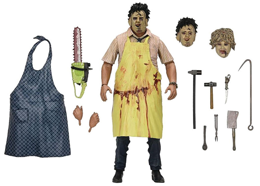 Texas Chainsaw Massacre 50th Anniversary Ultimate Leatherface 7-Inch Action Figure