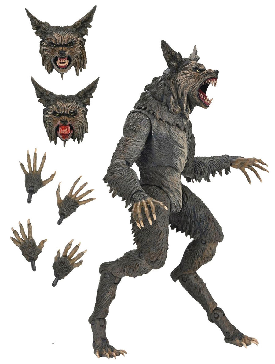 Howling Ultimate Werewolf 7-Inch Action Figure