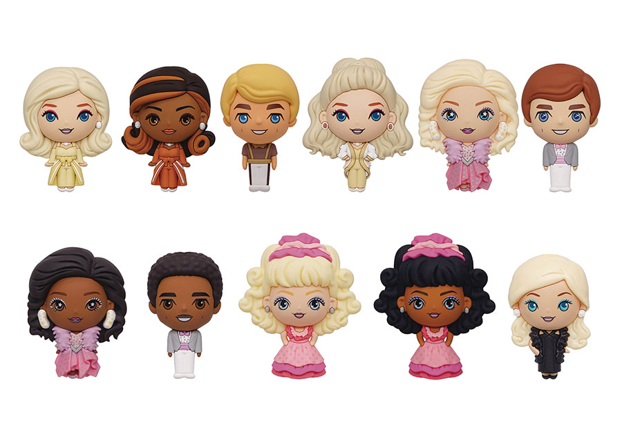 Barbie 3D Foam Bag Clip Series 3 Blind Mystery Box
