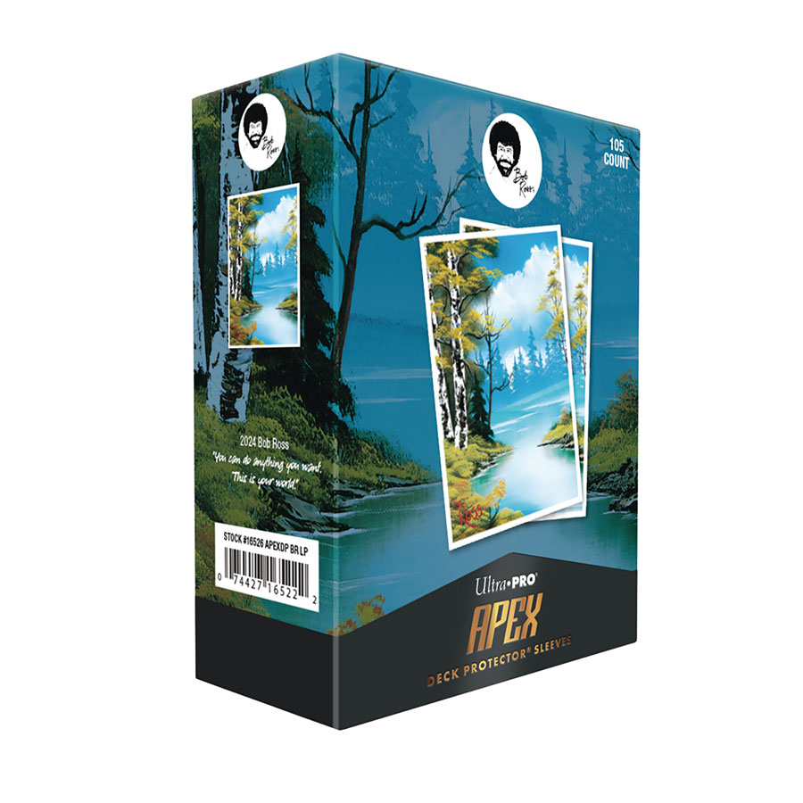 Bob Ross Lakeside Path 105-Count Apex Deck Protector Sleeves
