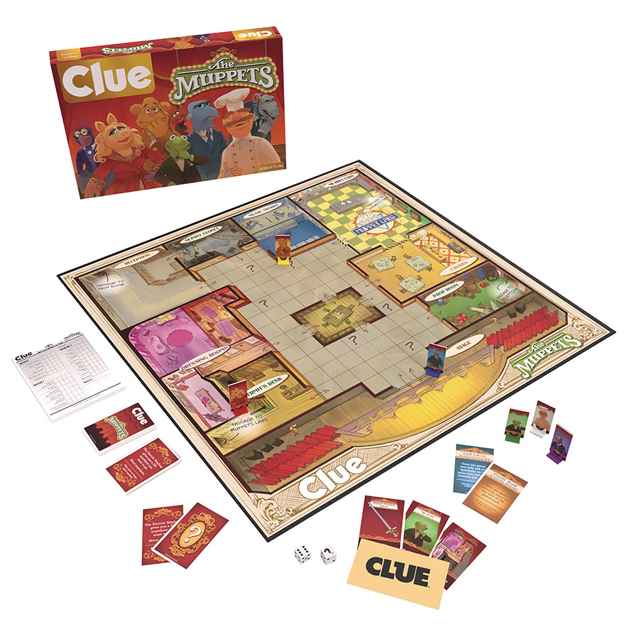 Clue Muppets Board Game