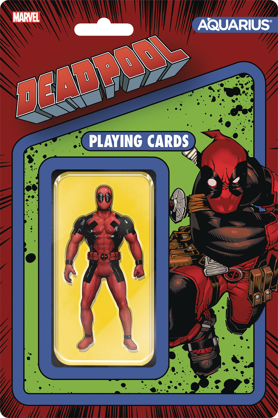 Deadpool Action Figure Playing Cards