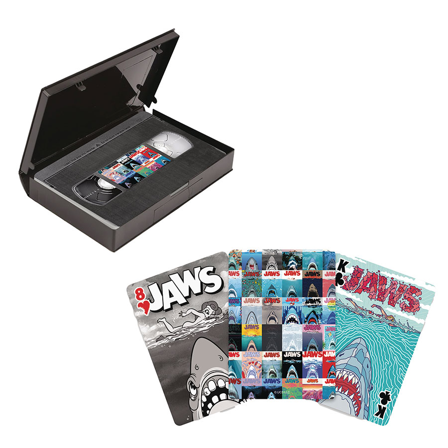 Jaws Posters Premium VHS Tape Playing Cards