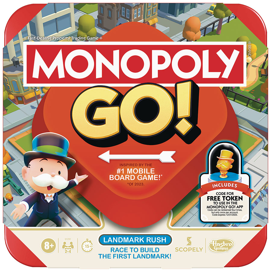 Monopoly Grab & Go Board Game