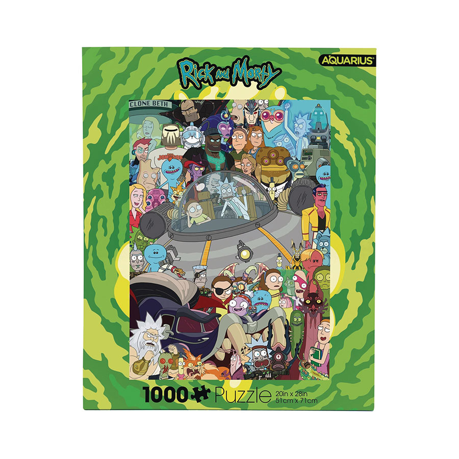 Rick And Morty 1000-Piece Jigsaw Puzzle