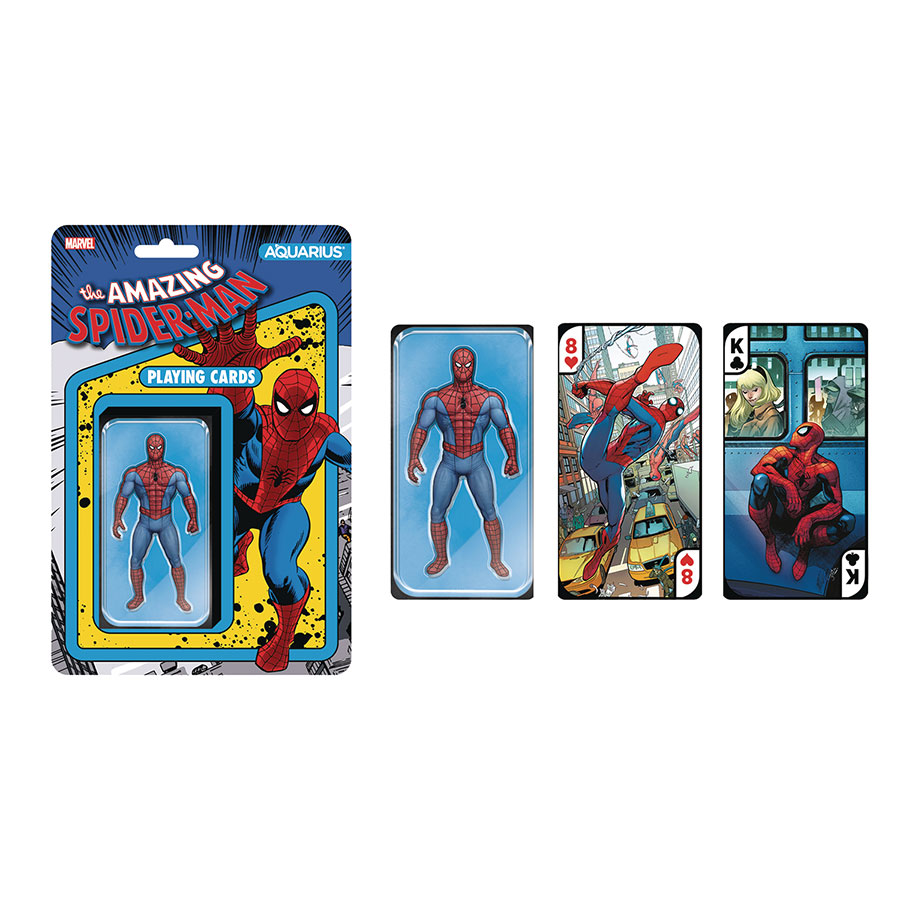 Spider-Man Action Figure Playing Cards