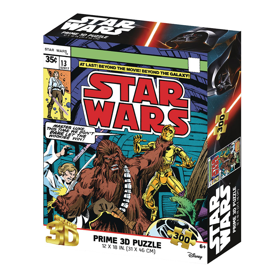 Star Wars Marvel #13 Cover Previews Exclusive 300-Piece Lenticular Puzzle
