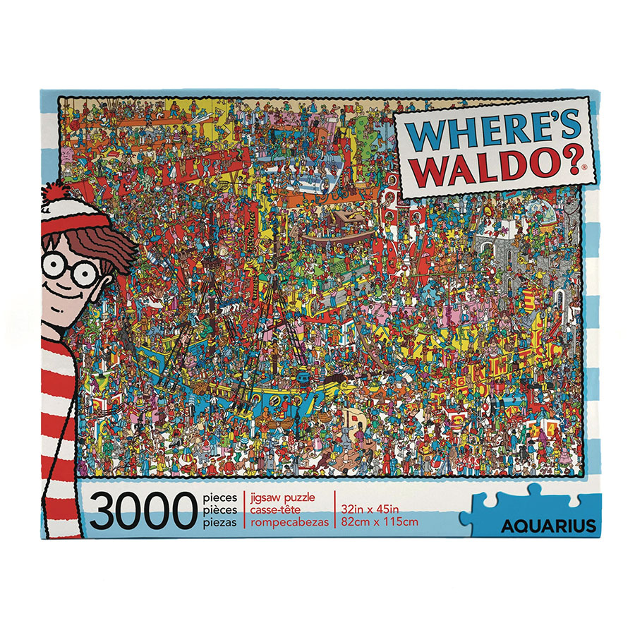 Wheres Waldo 3000-Piece Jigsaw Puzzle