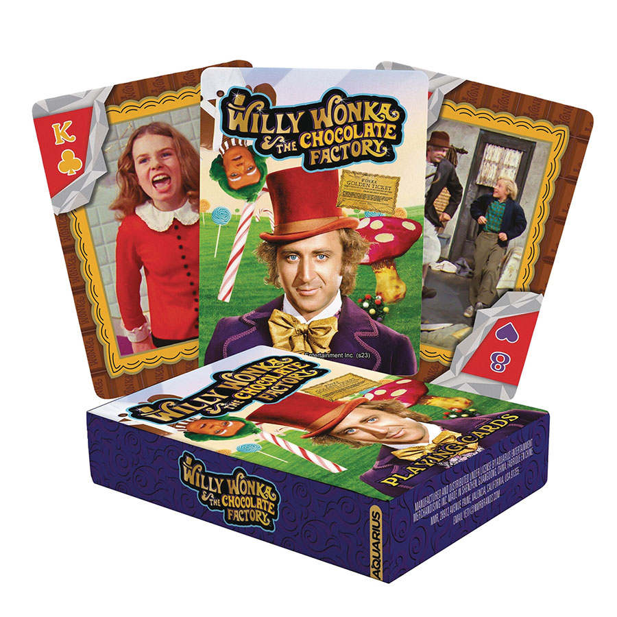 Willy Wonka Playing Cards