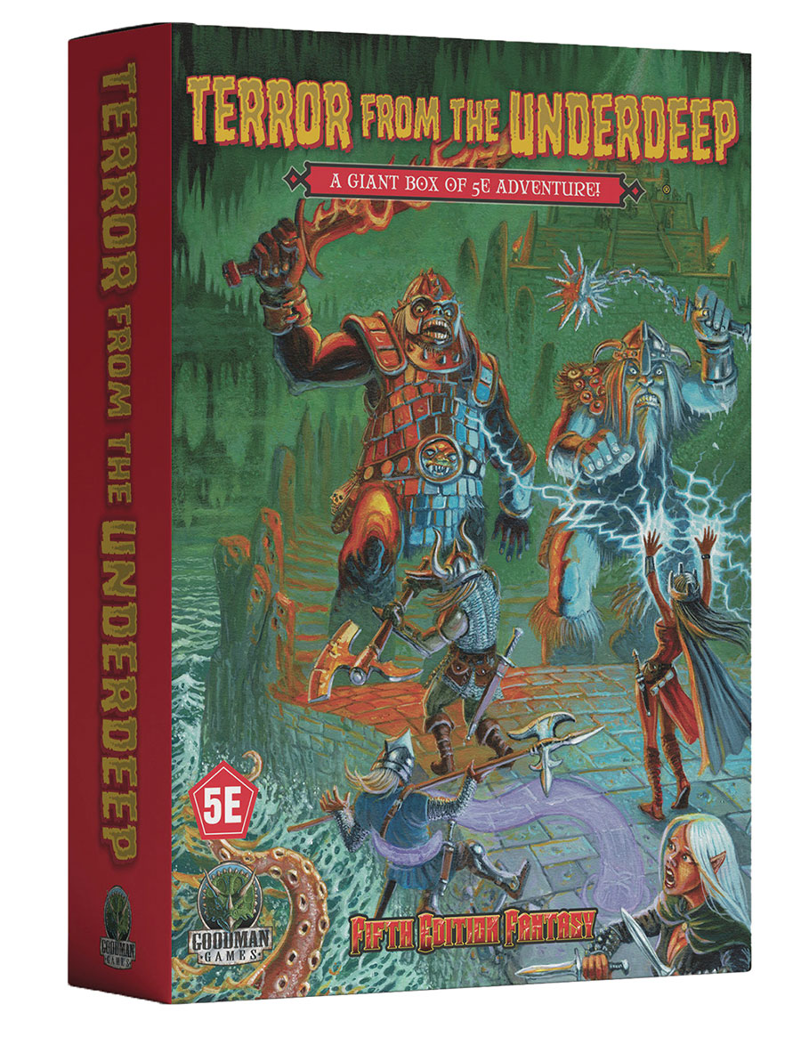 TERROR FROM THE UNDERDEEP BOXED SET (C: 0-1-2)