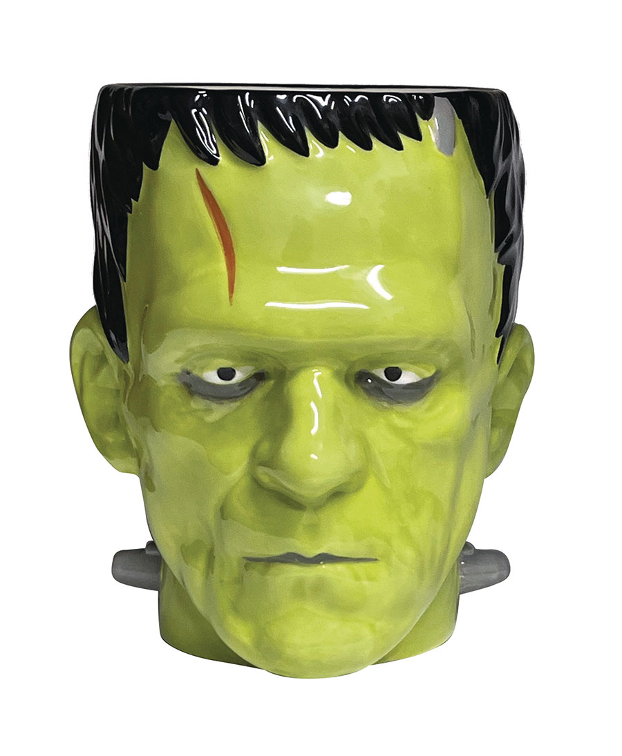 Universal Monsters Frankenstein Monster Previews Exclusive 18-Ounce Molded Mug