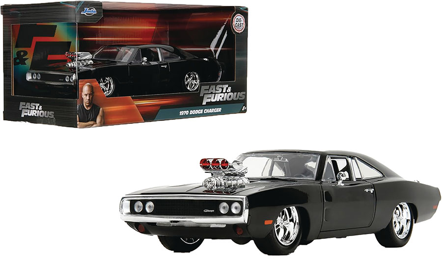 Fast And The Furious 1970 Dodge Charger 1/24 Scale Die-Cast Vehicle