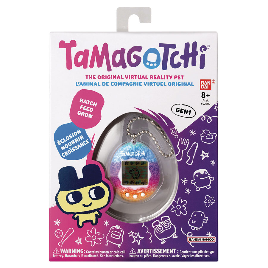 Original Tamagotchi Generation 2 - Rainbow