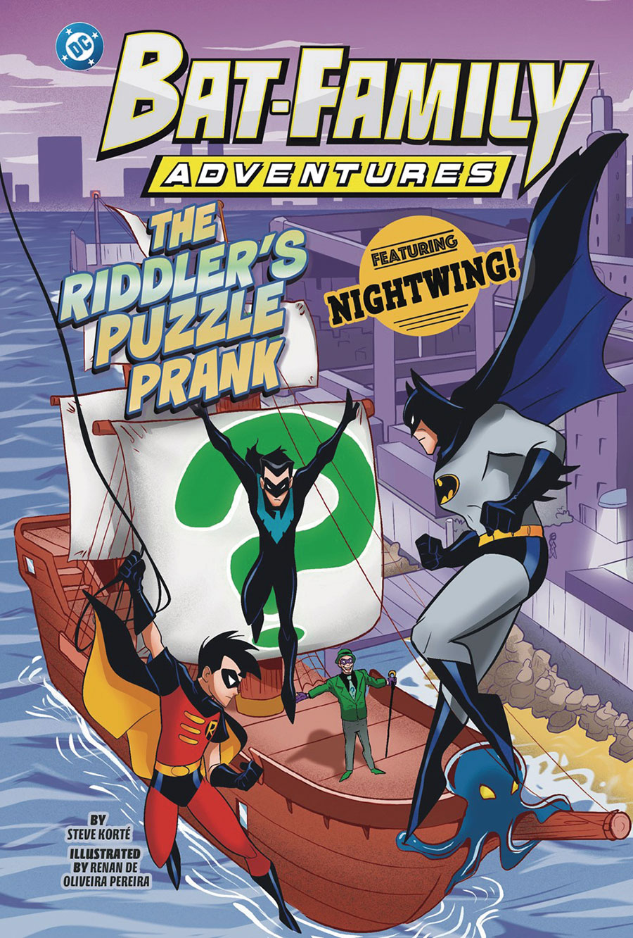 Bat-Family Adventures The Riddlers Puzzle Prank (Feturing Nightwing) TP