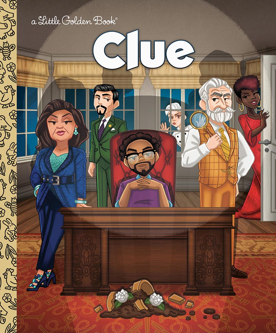 Clue Little Golden Book HC