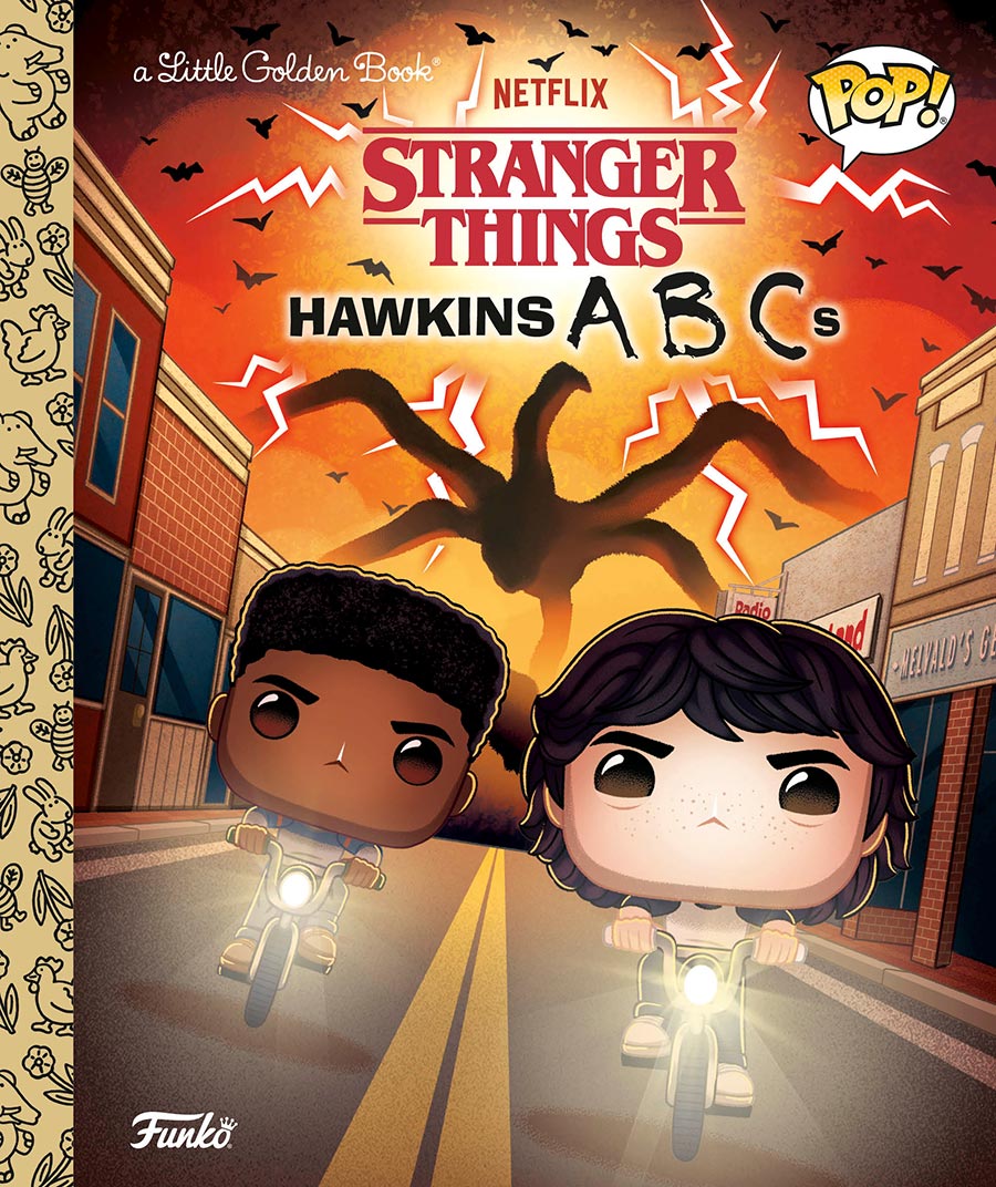 Funko POP Stranger Things Hawkins ABCs Little Golden Book HC