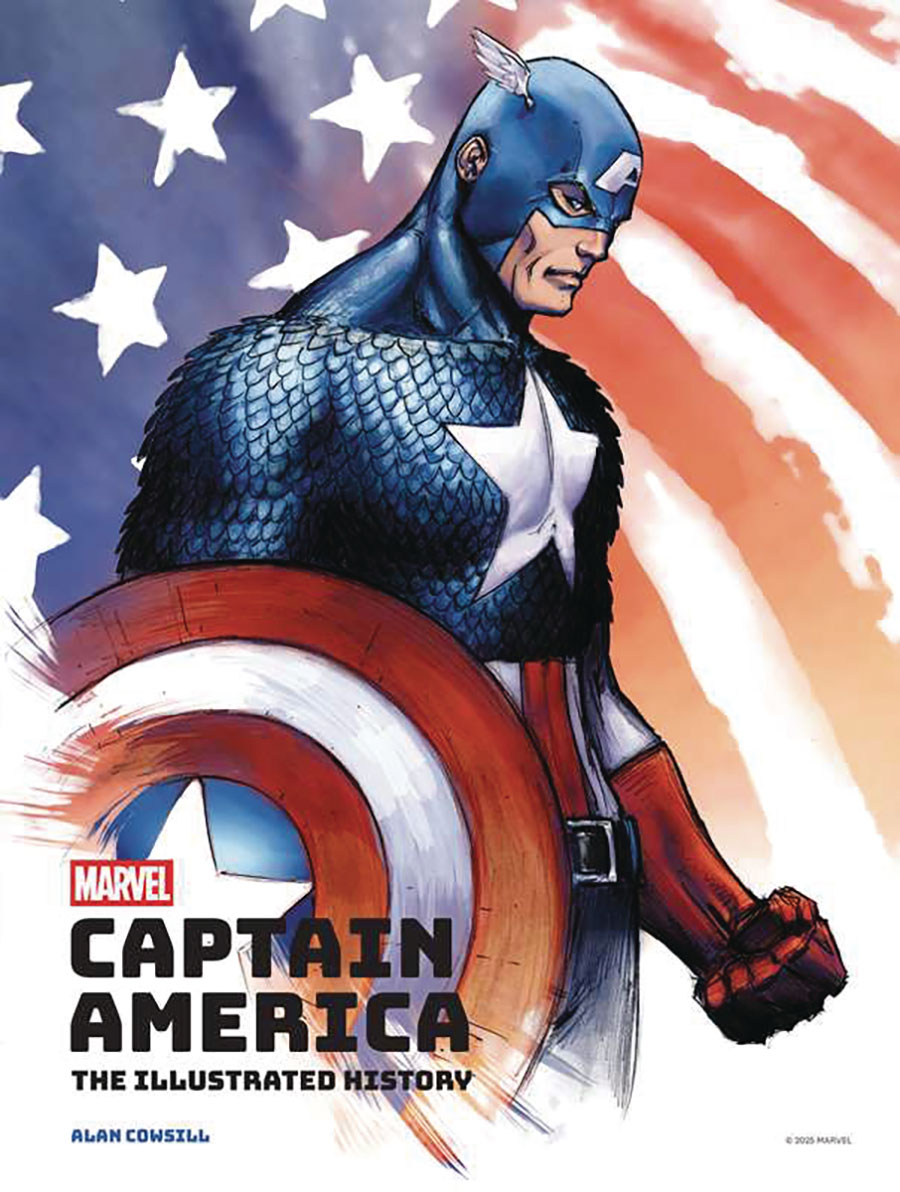 MARVELS CAPTAIN AMERICA ILLUSTRATED HISTORY HC (C: 0-1-1)