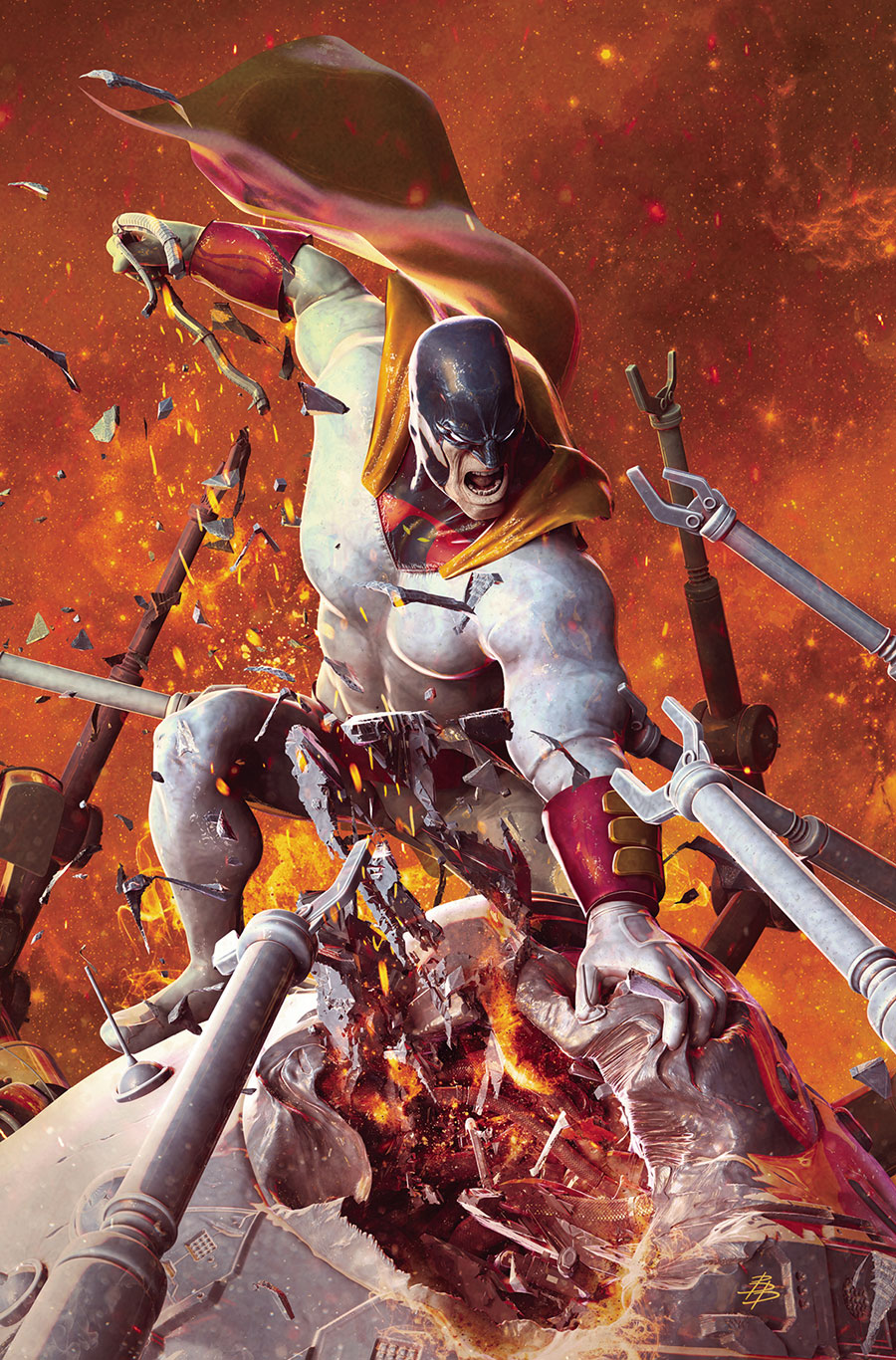 Space Ghost Vol 5 #1 Cover Q Incentive Alex Ross Virgin Cover