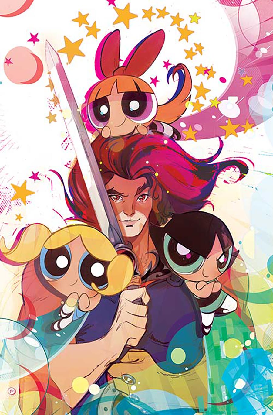 Thundercats Powerpuff Girls #2 Cover G Incentive Nicoletta Baldari Virgin Cover