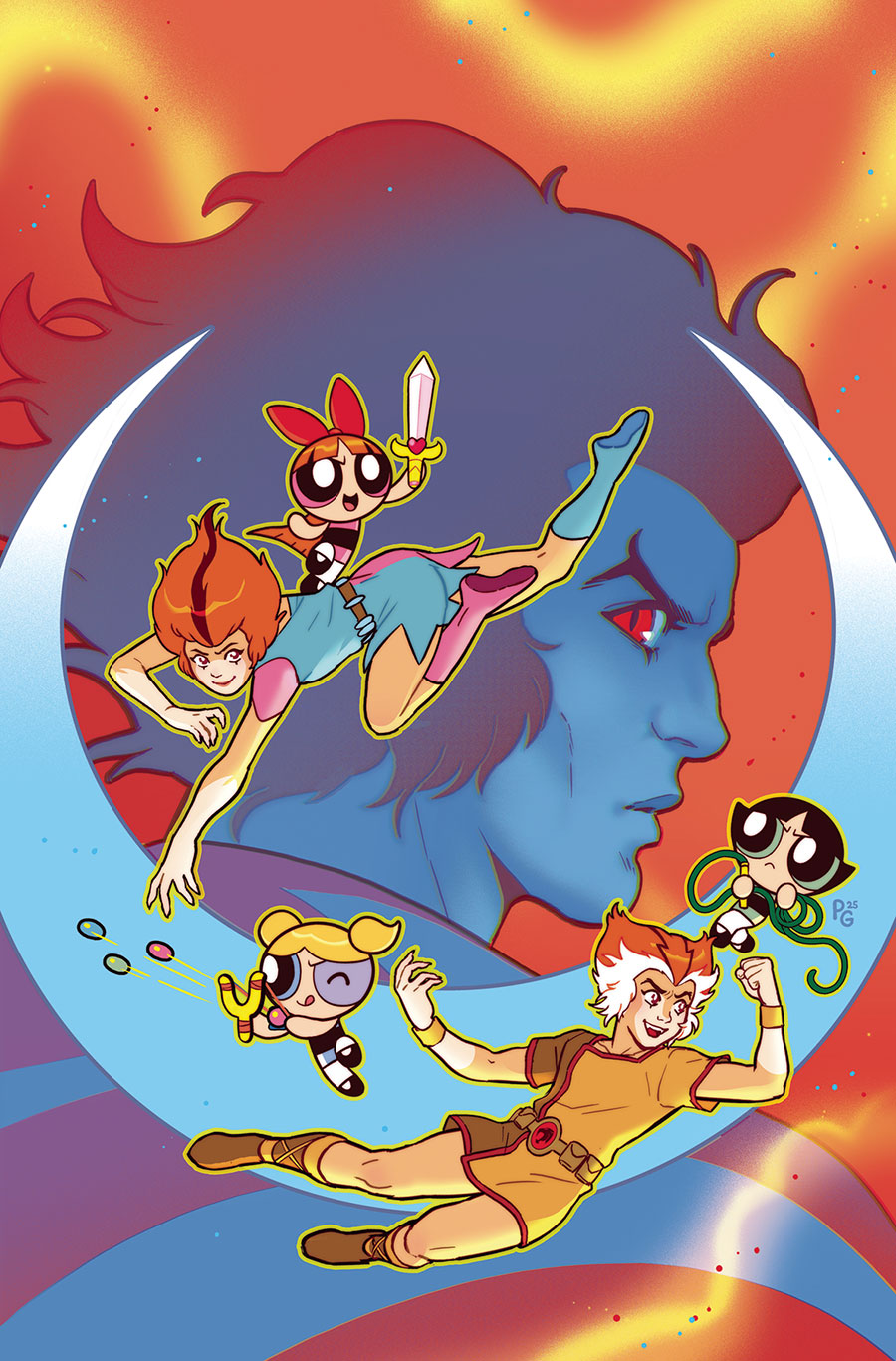 Thundercats Powerpuff Girls #2 Cover J Incentive Paulina Ganucheau Virgin Cover