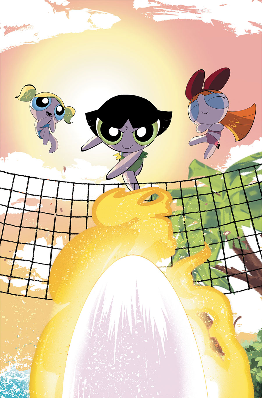 Powerpuff Girls Supervillain Summer Spectacular #1 (One Shot) Cover D Incentive George Kambadais Virgin Cover