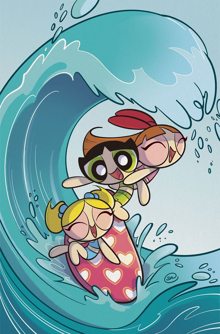 Powerpuff Girls Supervillain Summer Spectacular #1 (One Shot) Cover E Incentive Silvia De Ventura Virgin Cover