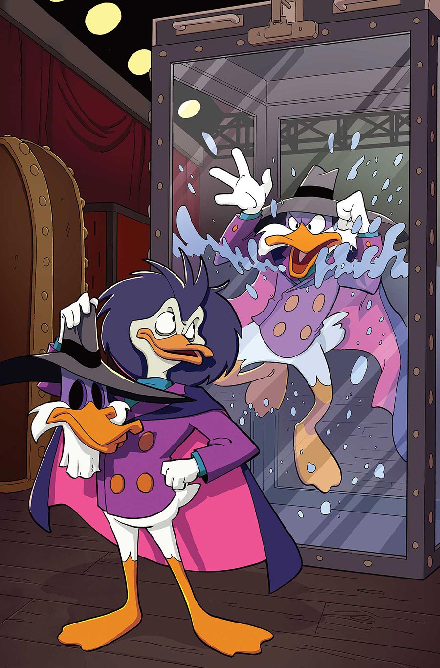 Darkwing Duck Vol 4 #6 Cover I Incentive Ted Brandt & Ro Stein Virgin Cover