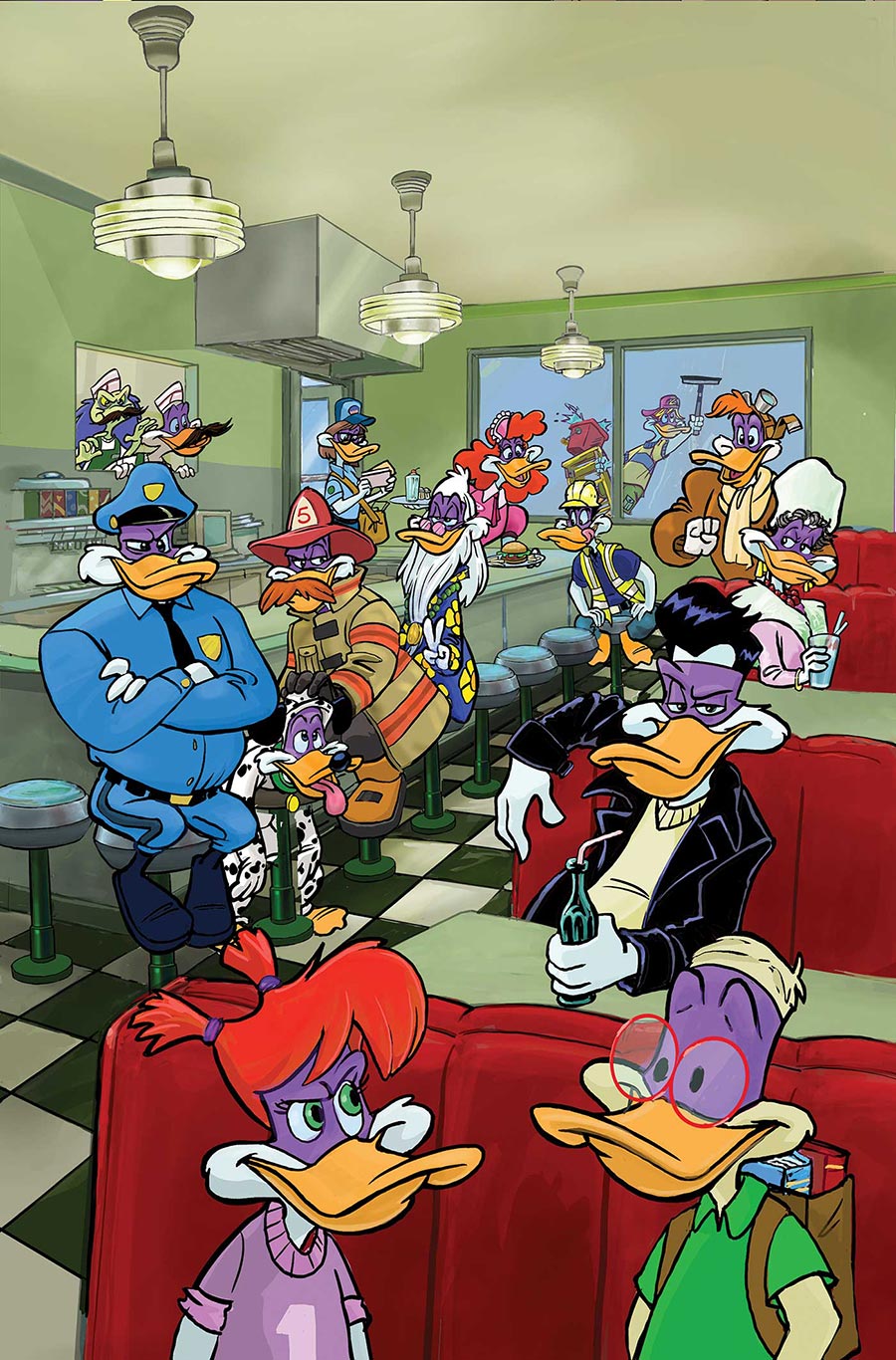 Darkwing Duck Vol 4 #6 Cover L Incentive Tad Stones Virgin Cover