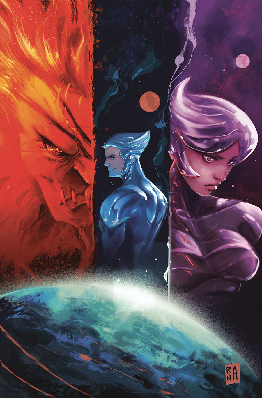 SilverHawks Vol 2 #7 Cover M Incentive Alessandro Ranaldi Virgin Cover