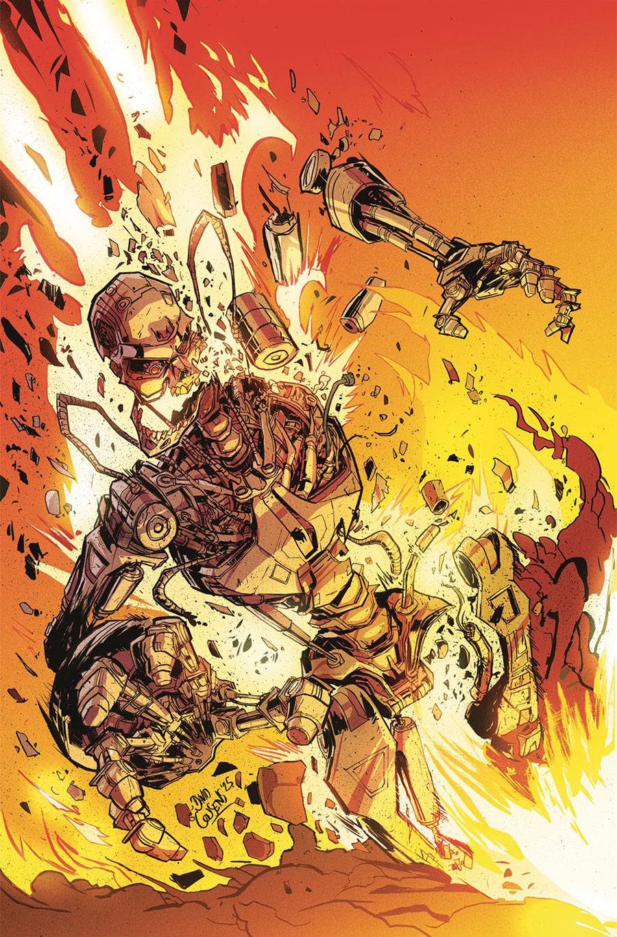 Terminator Vol 4 #10 Cover I Incentive David Cousens Virgin Cover