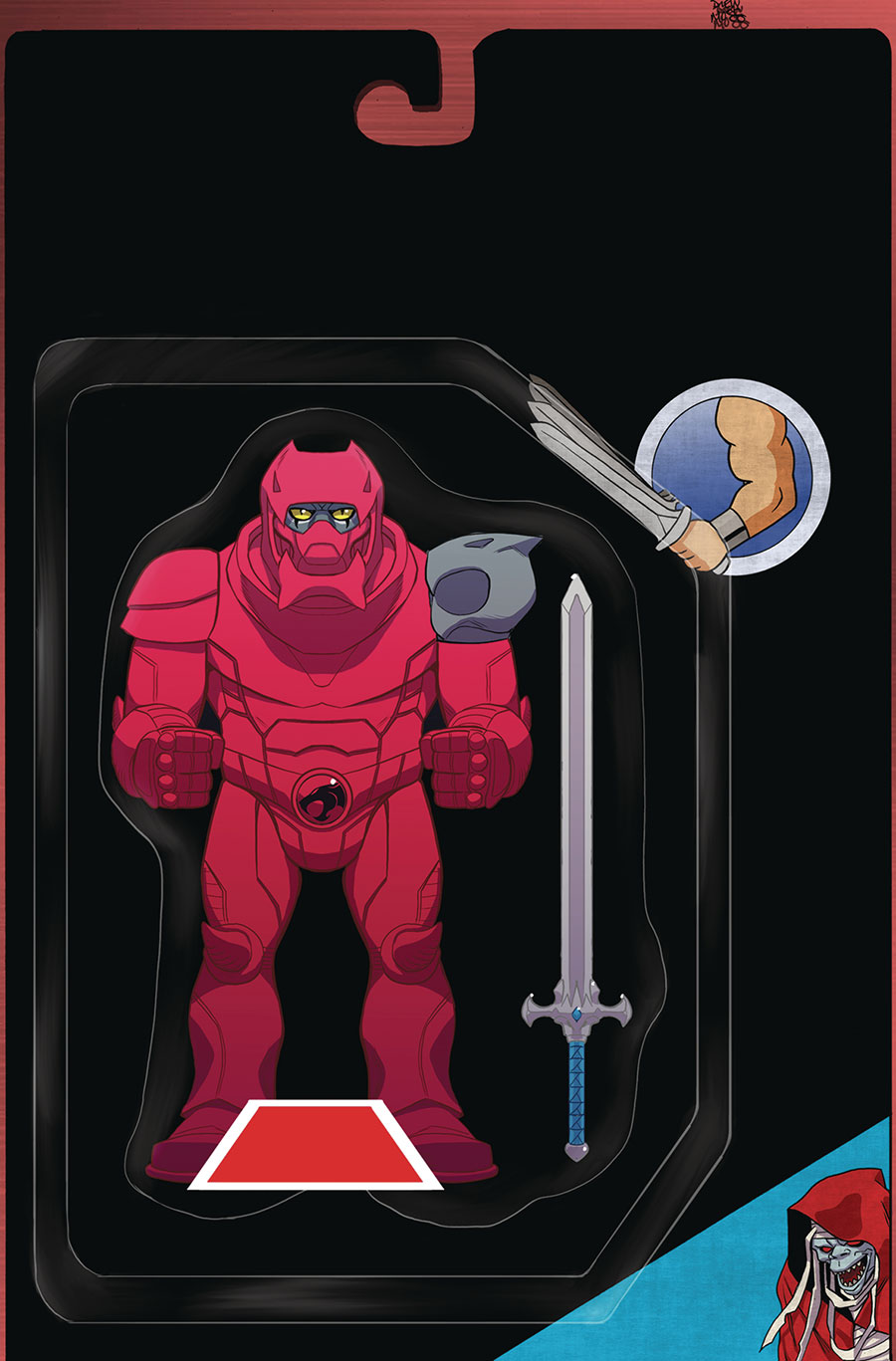 Thundercats Vol 3 #18 Cover M Incentive Drew Moss Action Figure Virgin Cover