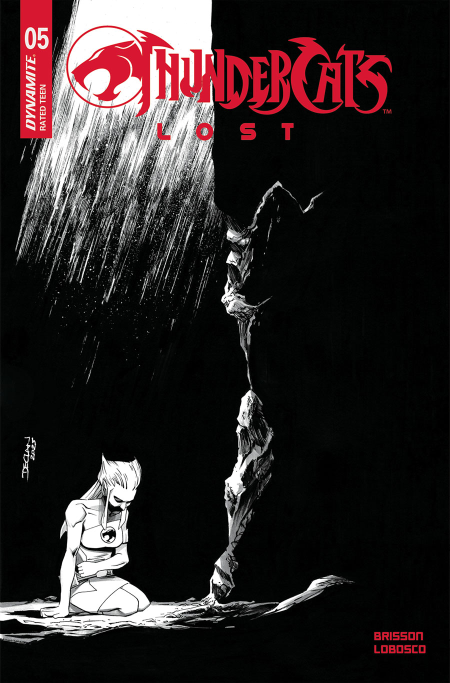 Thundercats Lost #5 Cover H Incentive Declan Shalvey Line Art Cover