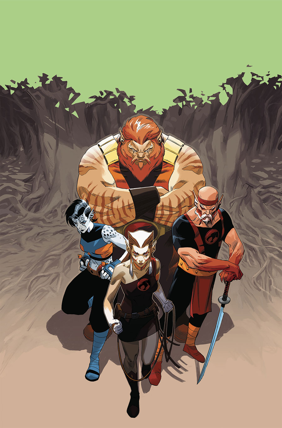 Thundercats Lost #5 Cover K Incentive Marco Failla Virgin Cover