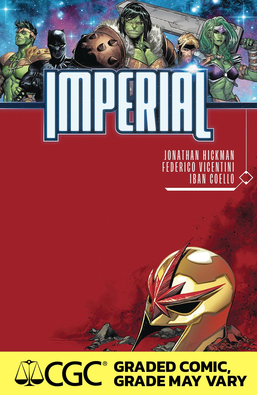 Imperial #1 Cover L DF CGC Graded 9.6 Or Higher